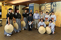 城端伝統芸能会館じょうはな座
「むぎや踊り」の舞台公演を見学